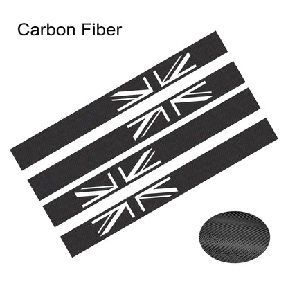 Union Jack Door Side Stripe Decal for Mini Cooper S (R55, R56, F55, F54, F60, R57, R59) | England Flag Vinyl
