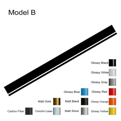 Hood Stripe Cover Decal for Ford F-150 / Raptor / Limited | Vinyl Truck Bonnet Sticker