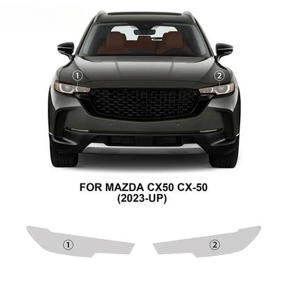 Precut PPF for Mazda CX-50 (2023–2025) | TPU Headlight, Mirror & Pillar Paint Protection Film
