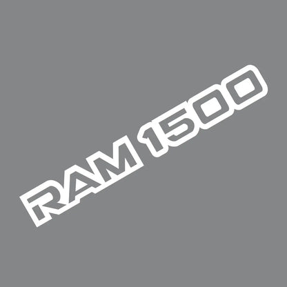 Front Windshield Logo Style Decal for Dodge RAM 1500 / 2500 / 3500 | Vinyl Truck Graphic Cover