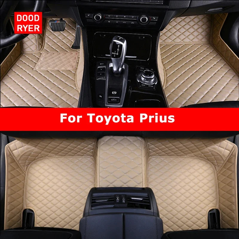Custom Floor Mats for Toyota Prius 2th 3th W2 W3 2003–2015
