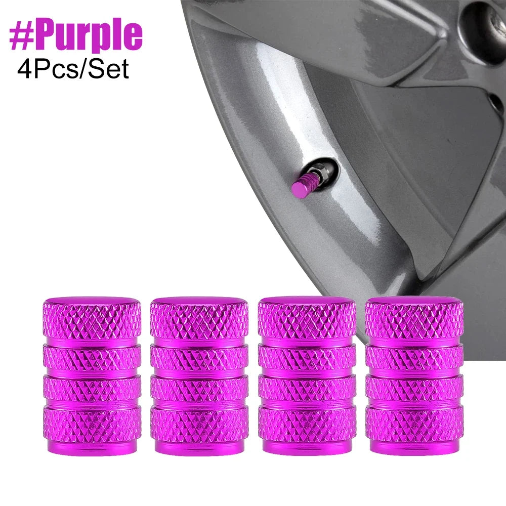 Aluminum Tire Valve Caps | Dustproof Universal Stem Covers