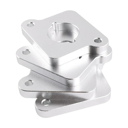 VW / Audi 1.8T 20V to 2.0 TFSI / R8 Coilpack Adapter Plate Set Billet Aluminum (Silver) for A3 / S3 / A4 / A6 / TT MK1 / Golf MK4 / GTI / Jetta / Beetle / Passat 1996 - 2011