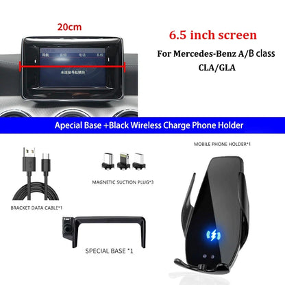 Mercedes-Benz Phone Holder for A B Class W242 W246 GLA CLA 2013-2019 Wireless Charger