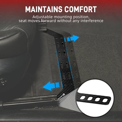 BMW E46 3 Series Carbon Fiber Fire Extinguisher Passenger Seat Mount Bracket 1999 - 2005