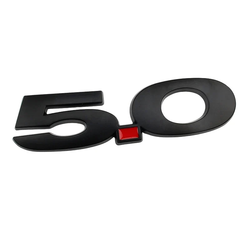 3D Metal 5.0 Logo Emblem for Ford Mustang GT / GT50 (2015-2021) | Badge Sticker