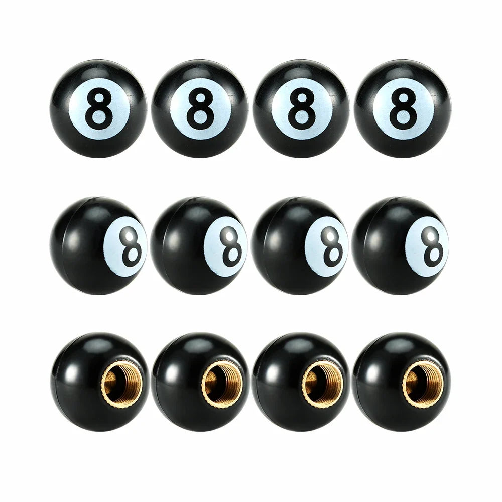 4Pcs Universal Cross Tire Valve Caps | Car Truck SUV Motorcycle Dust Cover