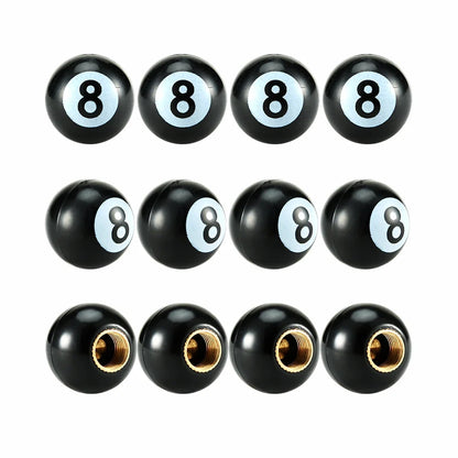 4Pcs Universal Cross Tire Valve Caps | Car Truck SUV Motorcycle Dust Cover