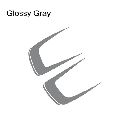 Hood Cover Engine Vinyl Film Sticker for Dodge Charger | 2-Piece Sport Style Decal