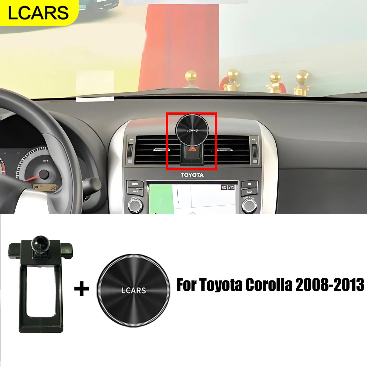 Toyota Corolla 2008-2013 Phone Holder for Car Air Vent