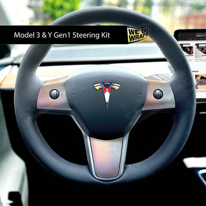 Magical Girl Tesla Steering Wheel Wrap | M3 2017-Jan 2024