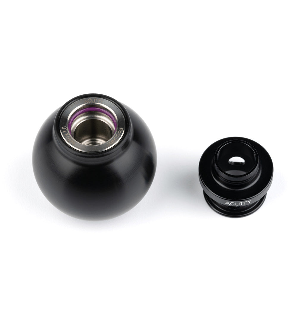 POCO Insulated Low-Profile Shift Knob in Black (M10X1.5)
