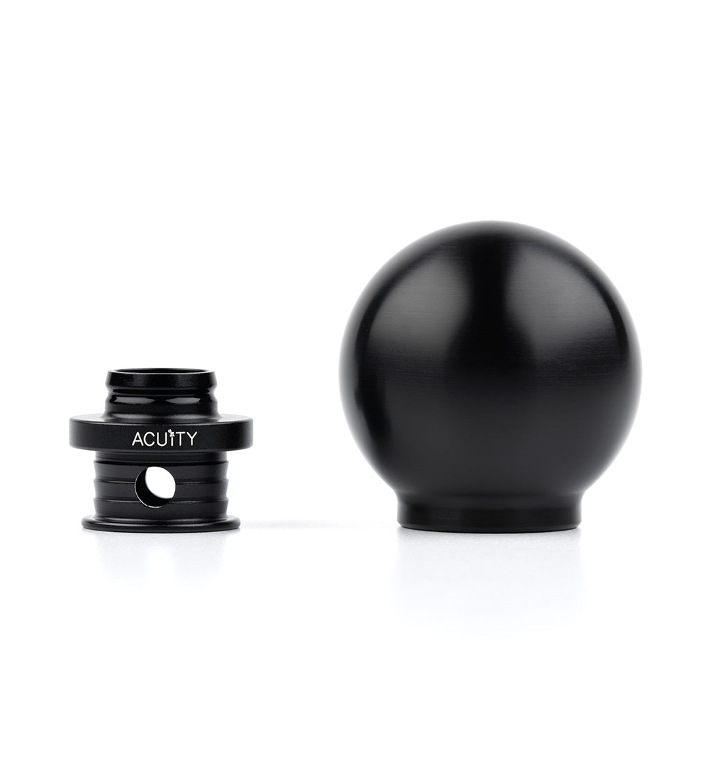 ACUITY Instruments POCO Insulated Low-Profile Shift Knob in Black (M10X1.5)