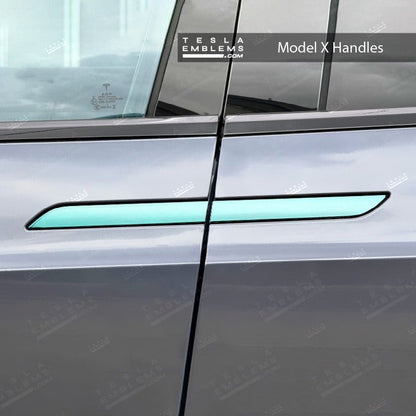 3M Satin Key West Tesla Door Handle Decals (4pcs)