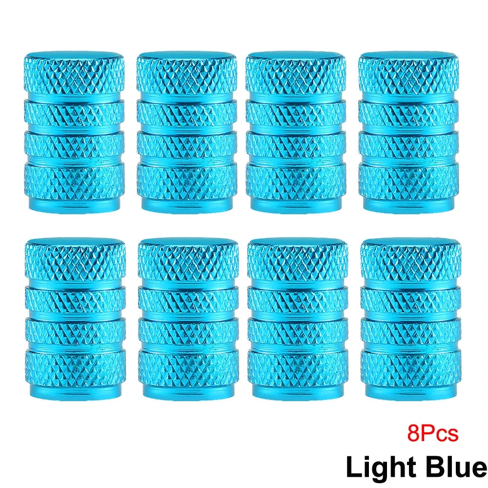 Aluminum Tire Valve Caps | Dustproof Universal Stem Covers