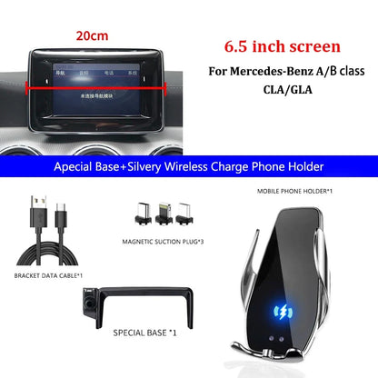 Mercedes-Benz Phone Holder for A B Class W242 W246 GLA CLA 2013-2019 Wireless Charger