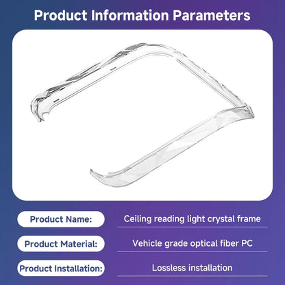 Crystal Roof Reading Light Trim For Mercedes Benz C Class W206 2022-2026