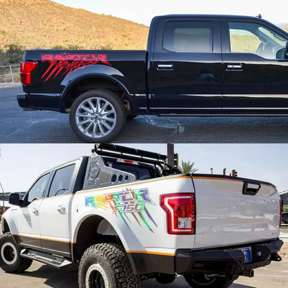 SVT Truck Bed Side Decal for Ford F-150 Raptor SVT | 2-Piece Pickup Vinyl Graphic