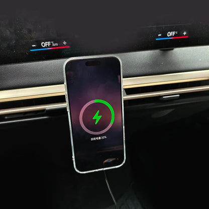 For BMW X1 X2 iX1 iX2 iX Wireless Charger Phone Holder 15W