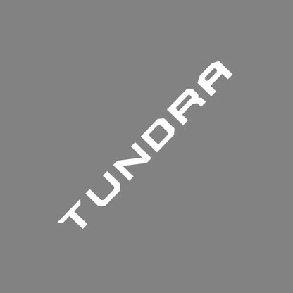 Tailgate Insert & Indent Letter Decal for Toyota Tundra (2014–2019) | Vinyl Pickup Sticker