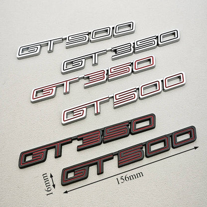 3D Metal GT350 / Shelby / 5.0 Fender & Trunk Badge | Ford Mustang Emblem Sticker