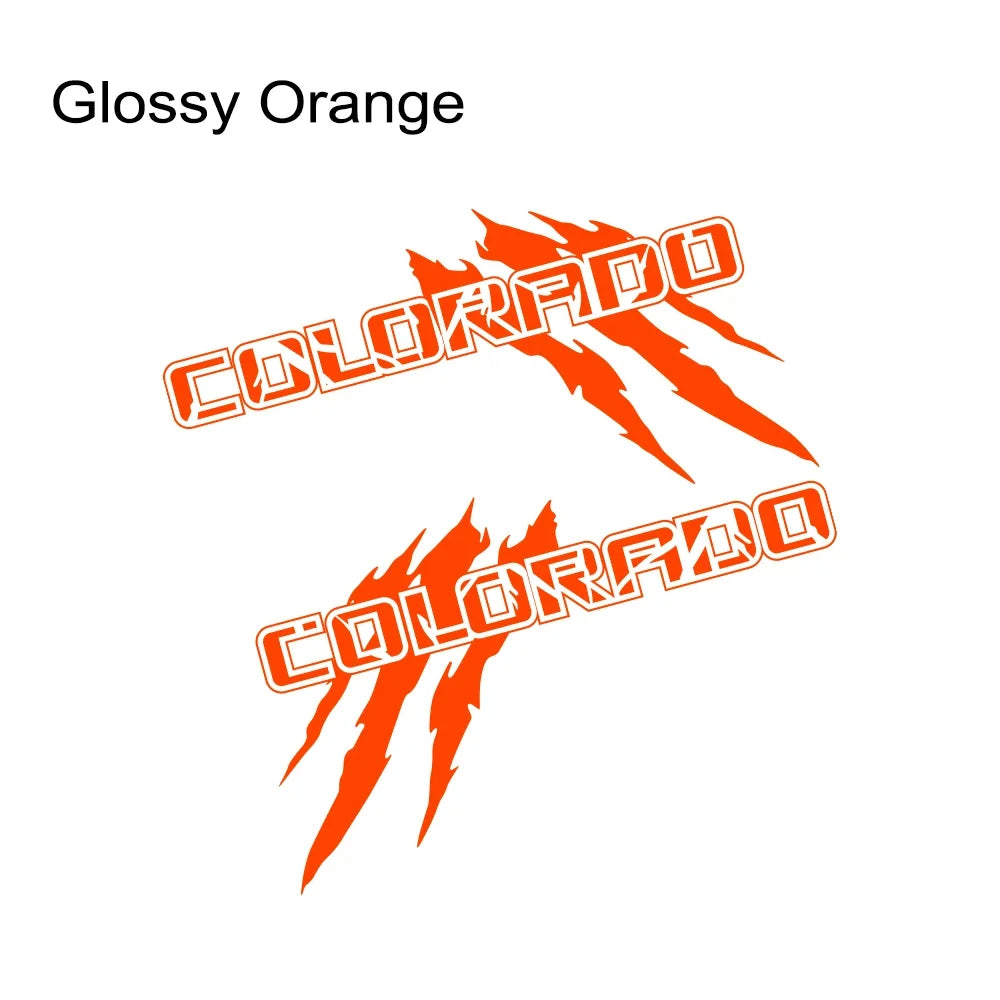 Claw Style Truck Bed Side Decal | Universal Pickup Body Vinyl Graphic