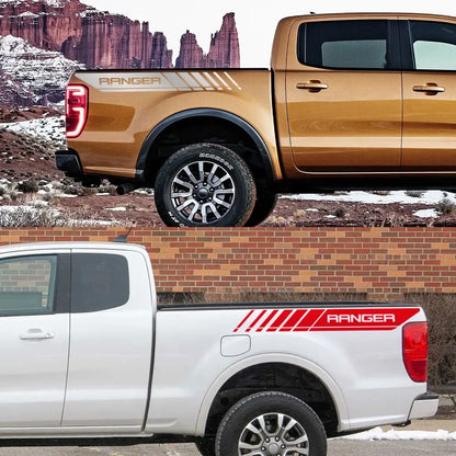 Rear Trunk Side Letter Vinyl Decal for Ford Ranger Raptor | Film Truck Graphic Sticker