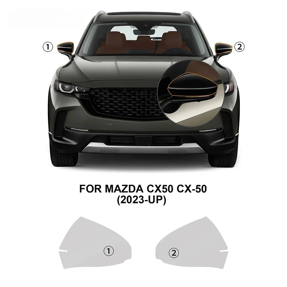 Precut PPF for Mazda CX-50 (2023–2025) | TPU Headlight, Mirror & Pillar Paint Protection Film