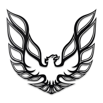 Engine Cover & Door Emblem Decal for Pontiac Firebird / Trans AM | Color Change Vinyl Sticker