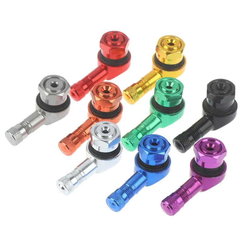 1Pc Aluminum Alloy Valve Motorcycle Rim 90 Degree Angle | Tubeless Tire Valve Stems