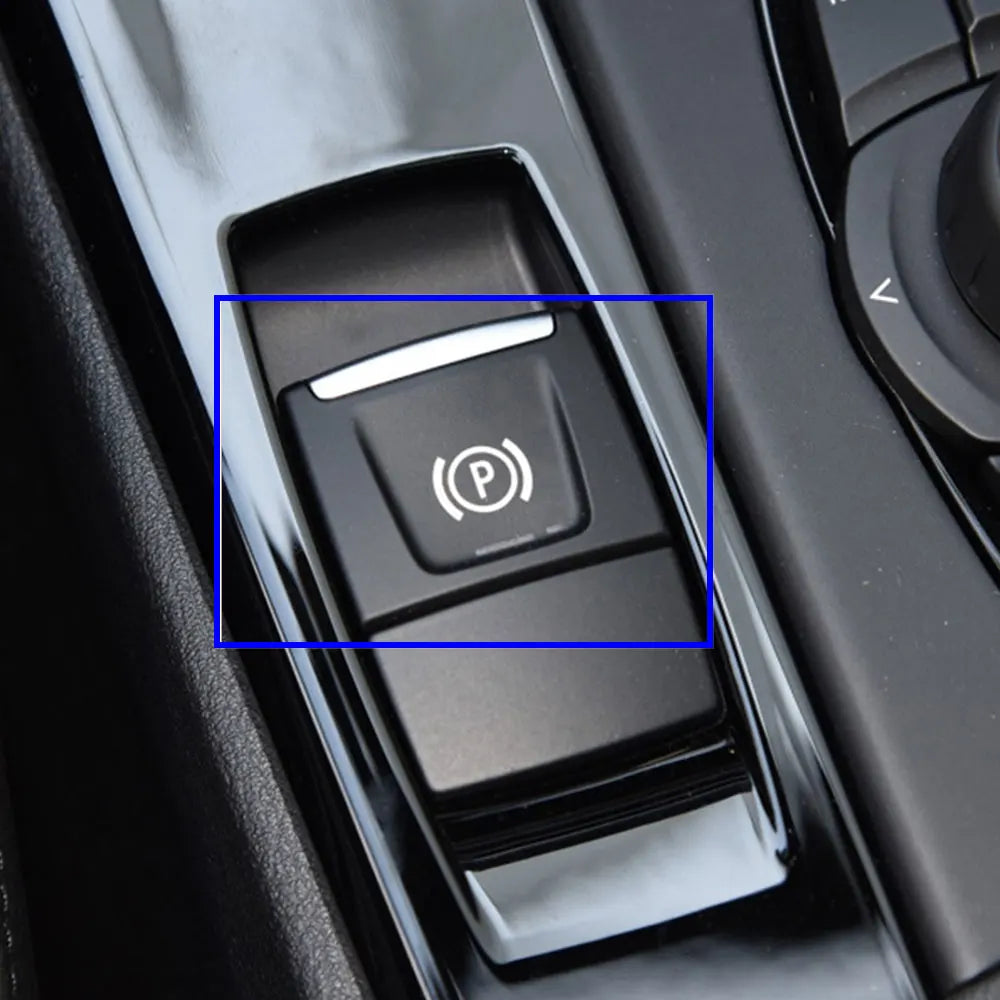 Black Red Electronic Handbrake Parking Brake Switch Control Button Key Replacement For BMW X1 F48 F49 X2 F39 2 Series F45 F46