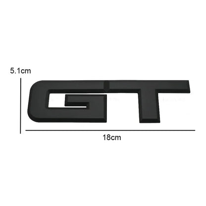3D Metal Rear Trunk Emblem Badge for Ford Mustang GT | Self-Adhesive Car Sticker