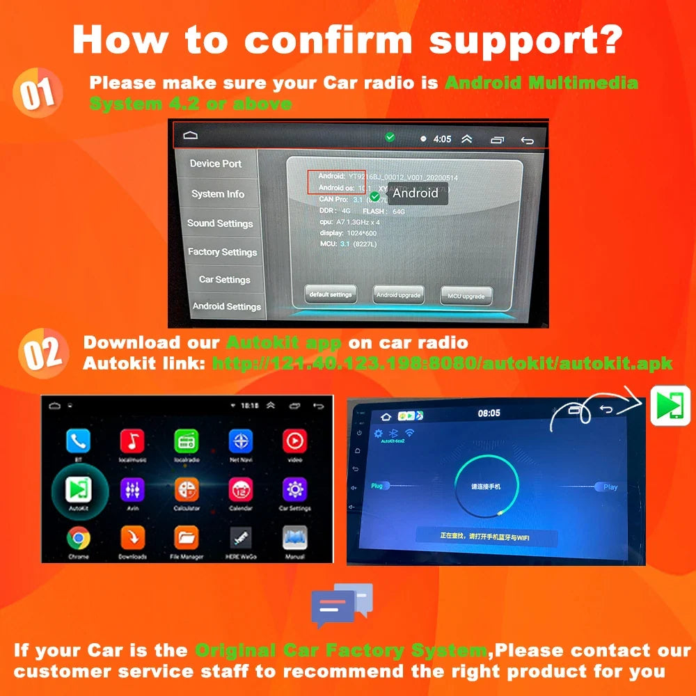 CarPlay Wireless Android Auto Dongle | Upgrade Your Android Car Screen