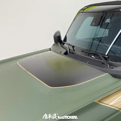 Custom Modified Hood Personality Vinyl Sticker for Ford Bronco | Special KK Film Wrap