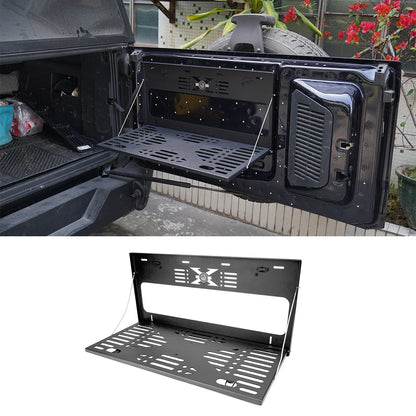 Ford Bronco Tailgate Table – Folding Luggage Shelf & Load Platform (2021–2025, 2 & 4-Door)