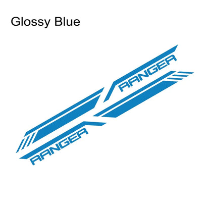 Side Stripe Decal for Ford Ranger Raptor T6 / XLT / T7 / T8 | Pickup Bed Vinyl Graphic