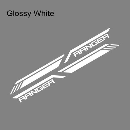 Side Stripe Decal for Ford Ranger Raptor T6 / XLT / T7 / T8 | Pickup Bed Vinyl Graphic