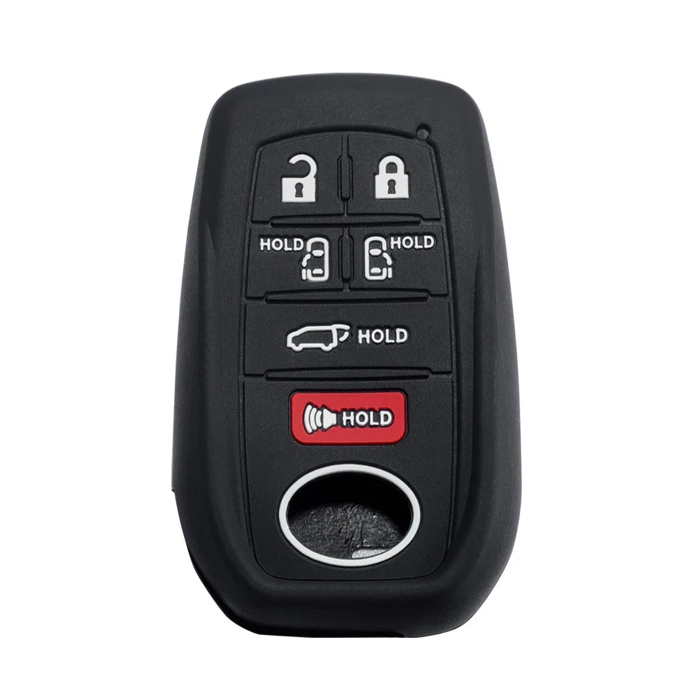 Silicone Key Fob Cover for Toyota Rav4 Corolla Camry Highlander Prius