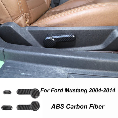 Carbon Fiber Grain Interior & Exterior Decoration Sticker for Ford Mustang (2009-2014) | Kit