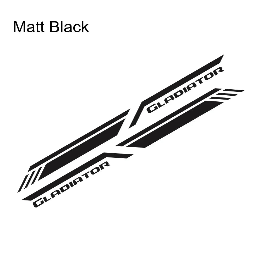 Trunk Side Stripe Decal for Jeep Gladiator JT | Pickup Truck Vinyl Graphic
