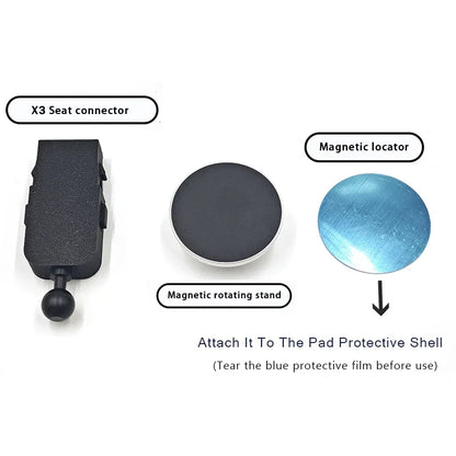 For BMW X3 2025 G45 Rear Seat Magnetic Phone Holder