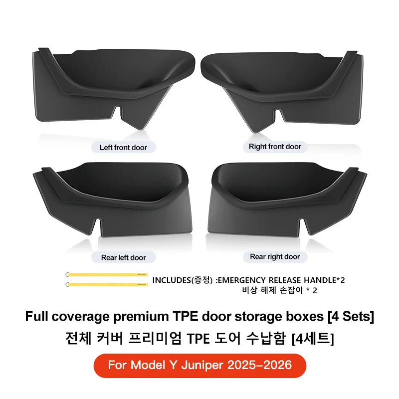Tesla Model Y 3 Door Side Storage Box Juniper Highland TPE