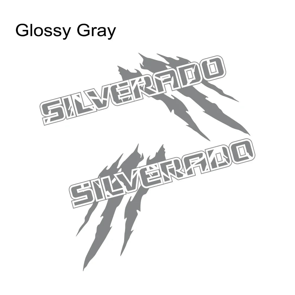 Claw Style Bed Side Decal for Chevrolet Silverado 1500 / 2500 / Z71 / S10 | Pickup Vinyl Graphic