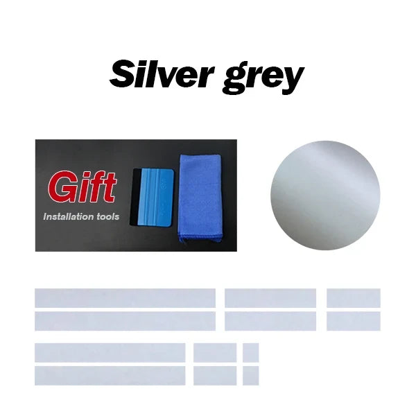 Front-to-Rear Racing Stripe Body Decal Kit | Hood, Roof, Trunk & Bonnet Vinyl Graphics