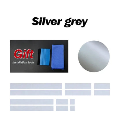 Front-to-Rear Racing Stripe Body Decal Kit | Hood, Roof, Trunk & Bonnet Vinyl Graphics