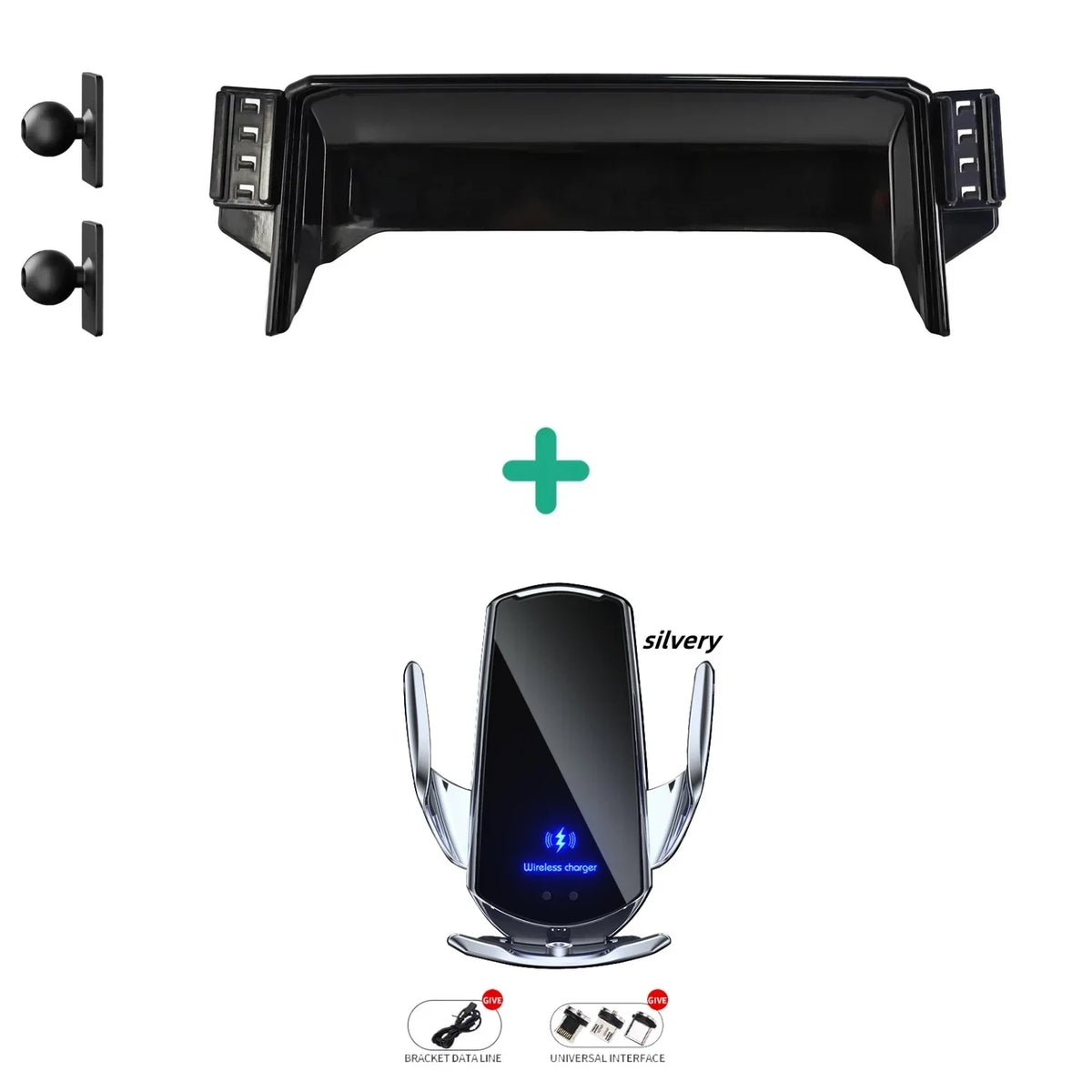 Toyota Corolla E210 2019-2022 Car Phone Holder with Wireless Charging