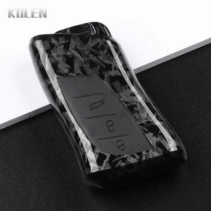ABS Carbon Fiber Style Car Key Case Cover For Lexus NX ES UX US RC LX GX IS RX 200 250h 350h LS 450h 260h 300h UX200