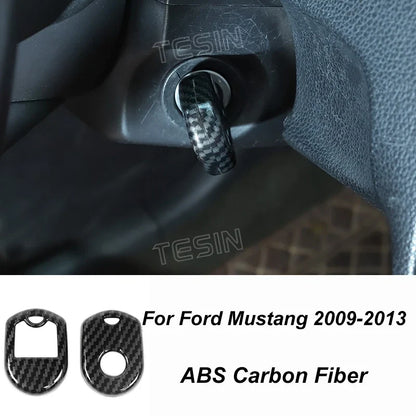 Carbon Fiber Grain Interior & Exterior Decoration Sticker for Ford Mustang (2009-2014) | Kit