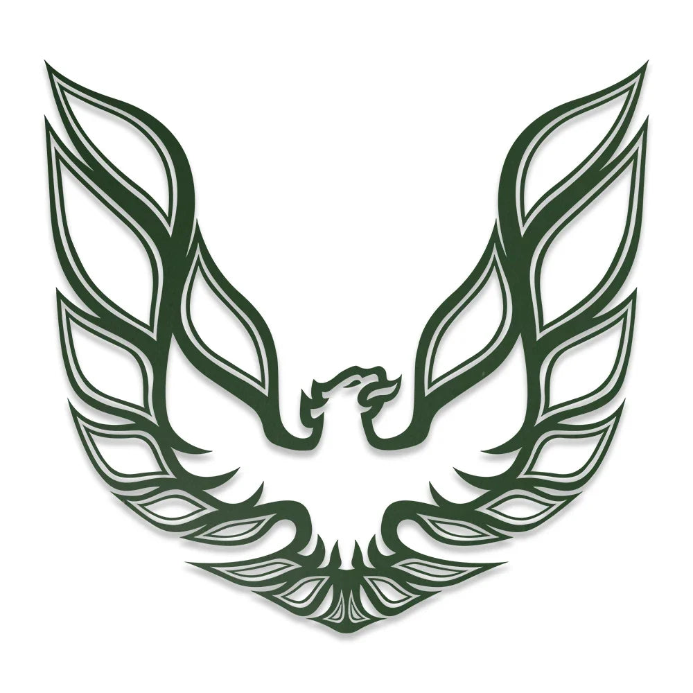 Engine Cover & Door Emblem Decal for Pontiac Firebird / Trans AM | Color Change Vinyl Sticker