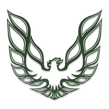 Engine Cover & Door Emblem Decal for Pontiac Firebird / Trans AM | Color Change Vinyl Sticker
